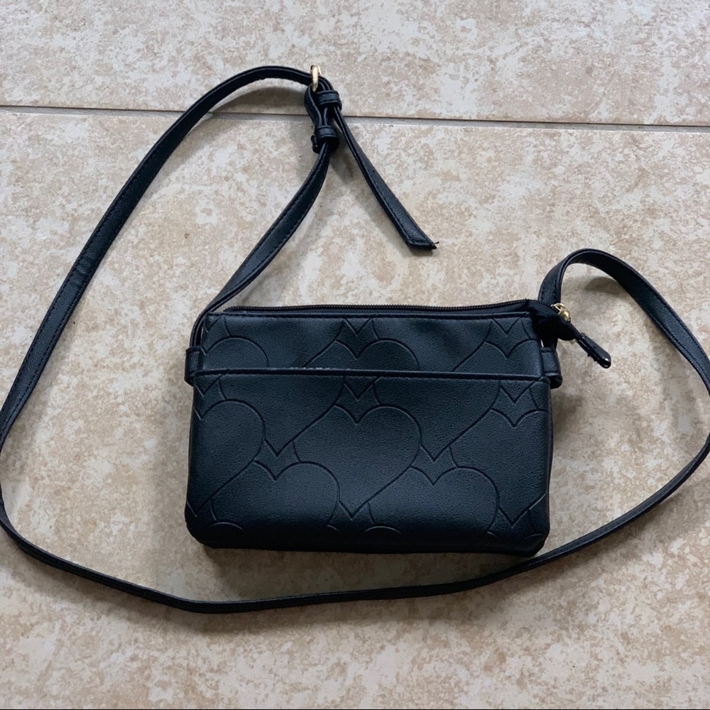 All black Juicy Couture crossbody